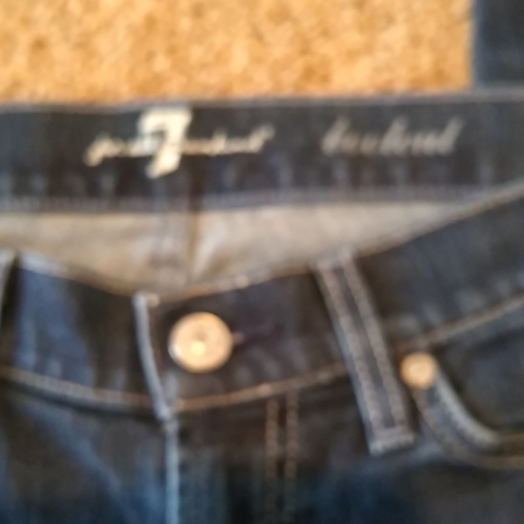 7 for all mankind jeans. size 27. Bootcut. - Picture 3 of 6
